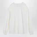 Enfants Riches Déprimés Weißes Baumwolltrikot mit Verschleiß