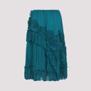 Dries Van Noten Sammy Bis Midi Skirt