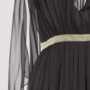 Alberta Ferretti Chiffon Long Dress