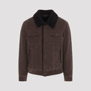 Tom Ford 900 Wale Cord Sherling Collar Trucker