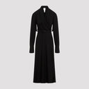 Patou Patou Draped Maxi Day Dress