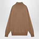 Dries Van Noten Beige Cashmere Turtleneck Jumper