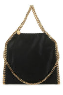 Stella Mc Cartney Black Shaggy Deer Mini Falabella Handtasche