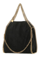 Stella Mc Cartney Black Shaggy Deer Mini Falabella Handtasche