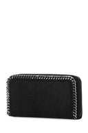Stella Mc Cartney Black Shaggy Deer Falabella Wallet