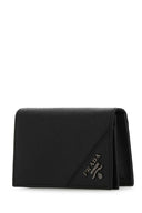 Prada Black Leather Card Holder