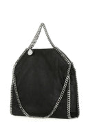 Stella Mc Cartney Black Shaggy Deer Medium Falabella Handbag
