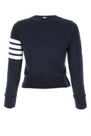 Thom Browne Midnight Blue Cotton Felpa