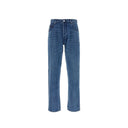 Jeans in denim di cotone Prada