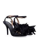 Płaskie buty Ferragamo w kolorze czarnym