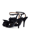 Płaskie buty Ferragamo w kolorze czarnym