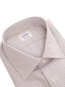 Cotone A Righe 슬림핏의 Mazzarelli Camicie Camicia