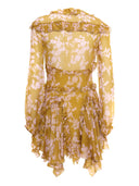 Seta Floreale의 Elisabetta Franchi Abito