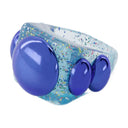 Atlantis Ring In Blue Pvc