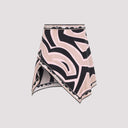 Pucci Silk Twill Mini Skirt