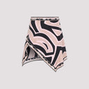 Pucci Pucci Silk Twill Mini Skirt