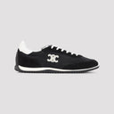 Celine Low Lace Up Sneakers With Triomphe
