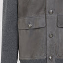 Brunello Cucinelli Veste en cuir rembourrée