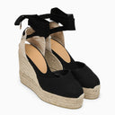 Castañer Black Carina 8 Ed / 001 Espadrilles