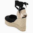 Castañer Black Carina 8 Ed / 001 Espadrilles