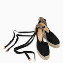 Castañer Black Carina 8 Ed/001 Espadrilles