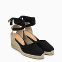 Castañer Black Carina 6/001 Espadrilles