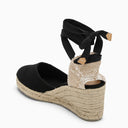 Castañer Black Carina 6/001 Espadrilles