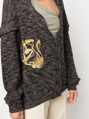 Vitelli Liberty Cardigan With Embroidery