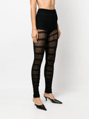 Kälber strickten lange Leggins