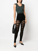 Kälber strickten lange Leggins