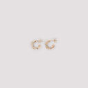 Bottega Veneta Brass Earrings