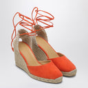 Castañer Carina 8/007 Espadrilles colorées en papaye