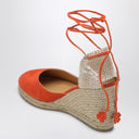 Castañer Carina 8/007 Espadrilles colorées en papaye
