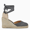 Castañer Grey Carina 8/032 Espadrilles