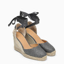 Castañer Grey Carina 8/032 Espadrilles