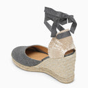 Castañer Grey Carina 8/032 Espadrilles