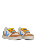 Veja Kids Small V 10 Leather Cashew Aqua Umber