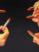 Seletti 'Lipstick Black' pude