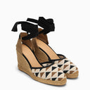 Castañer Carina Espadrilles In Multicoloured Crochet