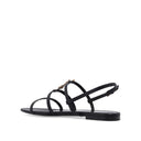 Saint Laurent Cassandra Leather Sandals