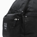 Marimekko Black Nylon Logo Patch Backpack