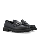 Ferragamo zapatos planos negros