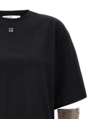 Giuseppe Di Morabito Crystal Sleeves T Shirt