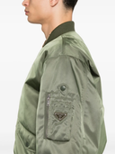 Prada Triangle Logo Bomber Jacket