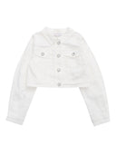 Monnalisa Giacca Denim Basic Denim