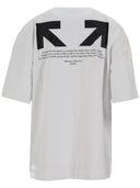 Off White Half Arrow Skate S/S Tee Uni White Bla