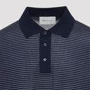Ami Striped Boxy Fit Polo