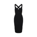 Elisabetta Franchi Shaping Midi Dress