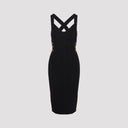 Elisabetta Franchi Shaping Midi Dress