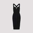 Elisabetta Franchi Shaping Midi Dress
